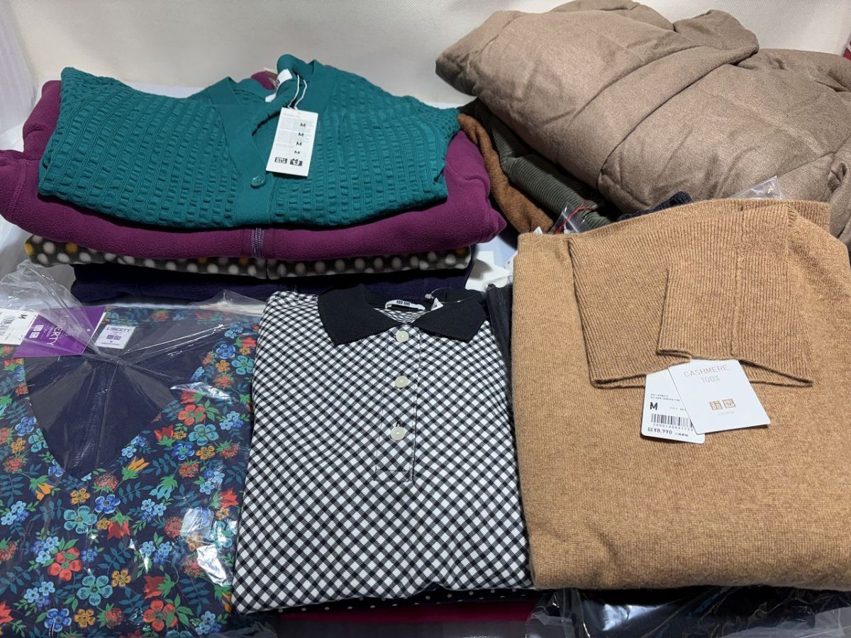 ★☆L925　レディース　Mサイズ　①　ユニクロ　服　長期保管未使用品まとめ　25点☆★