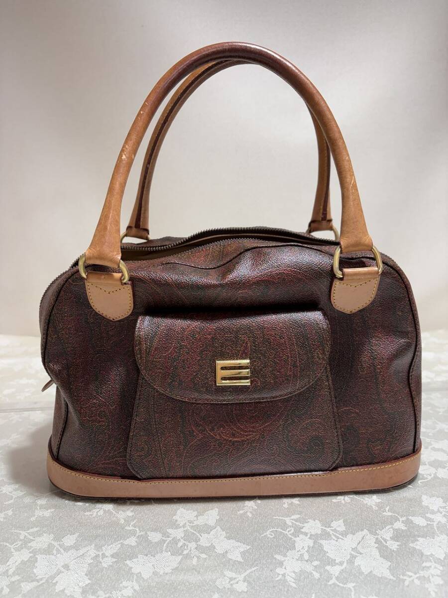 ★☆L962　ETRO　ハンドバック　中古品☆★