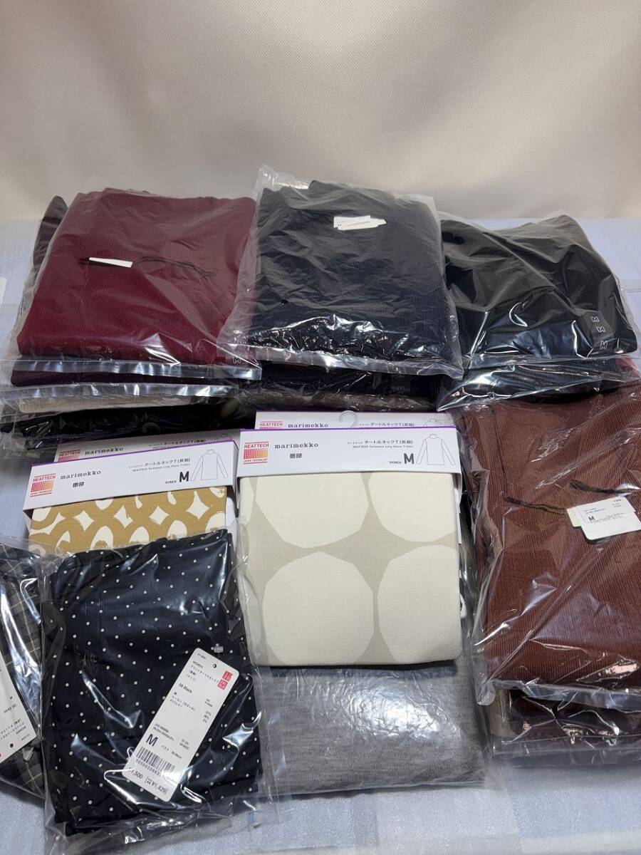 ★☆L927　レディース　Mサイズ③　ユニクロ服　未使用品まとめ　40点☆★