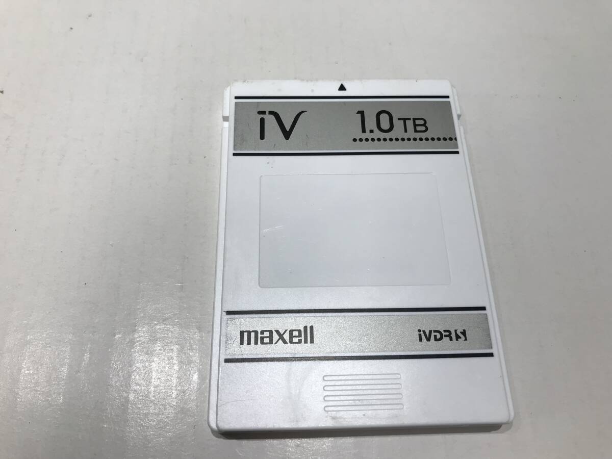 マクセル/maxell iVDR-S カセットハードディスク １TB 中古品Z740