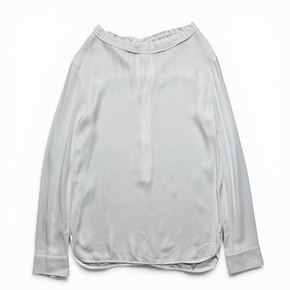 17SS MARNI rayon gathered neck blouse archive collection マルニ ギャザーネックブラウス 