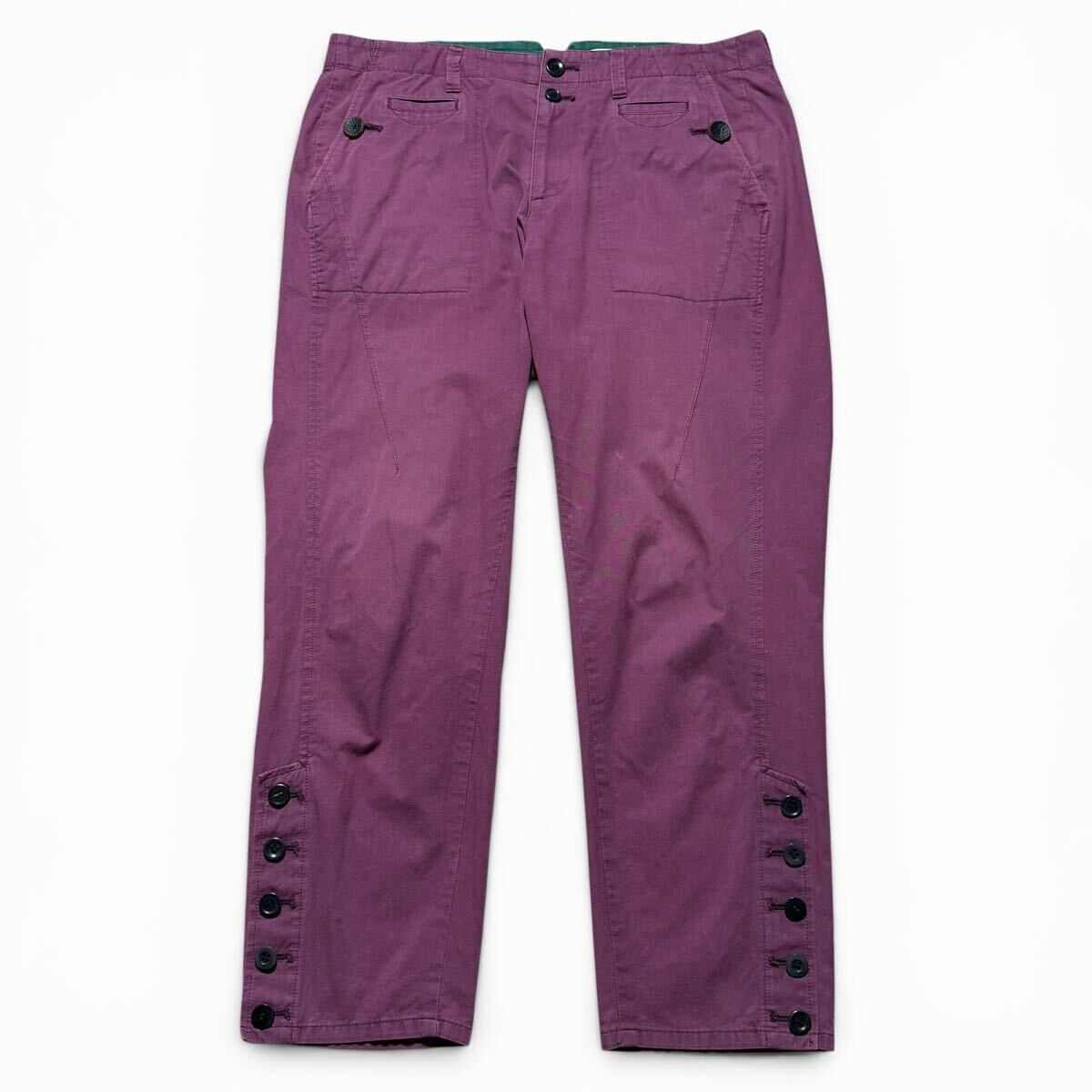 UNDERCOVER button cuff tapered pants Japanese label archive collection vintage Jun Takahashi JONIO アンダーカバー パンツ