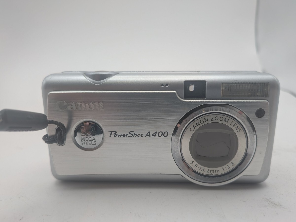 HT014 Canon キヤノン [PowerShot A400] 単3使用デジカメ 通電OK