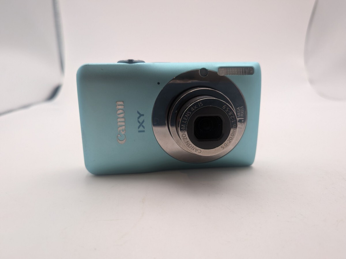 YS016 【通電確認済】Canon IXY 200F グリーン キヤノン キャノン コンパクトデジタルカメラ 箱付き