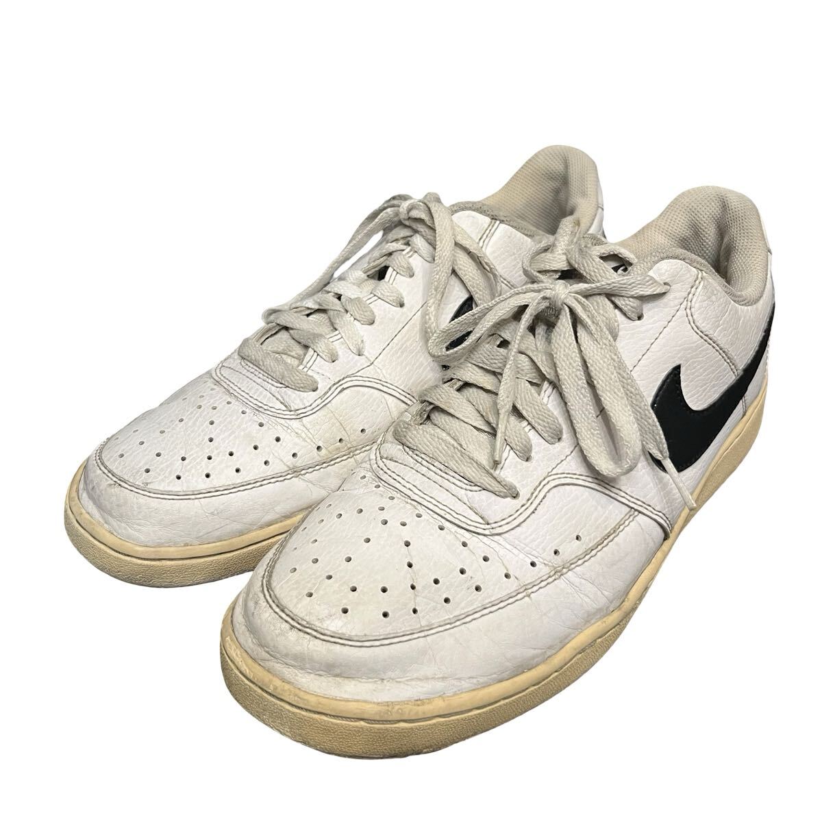 ※1 NIKE COURT VISION LO SL ナイキ コートビジョン ローカットスニーカー ホワイト 28.5cm CD5465-101