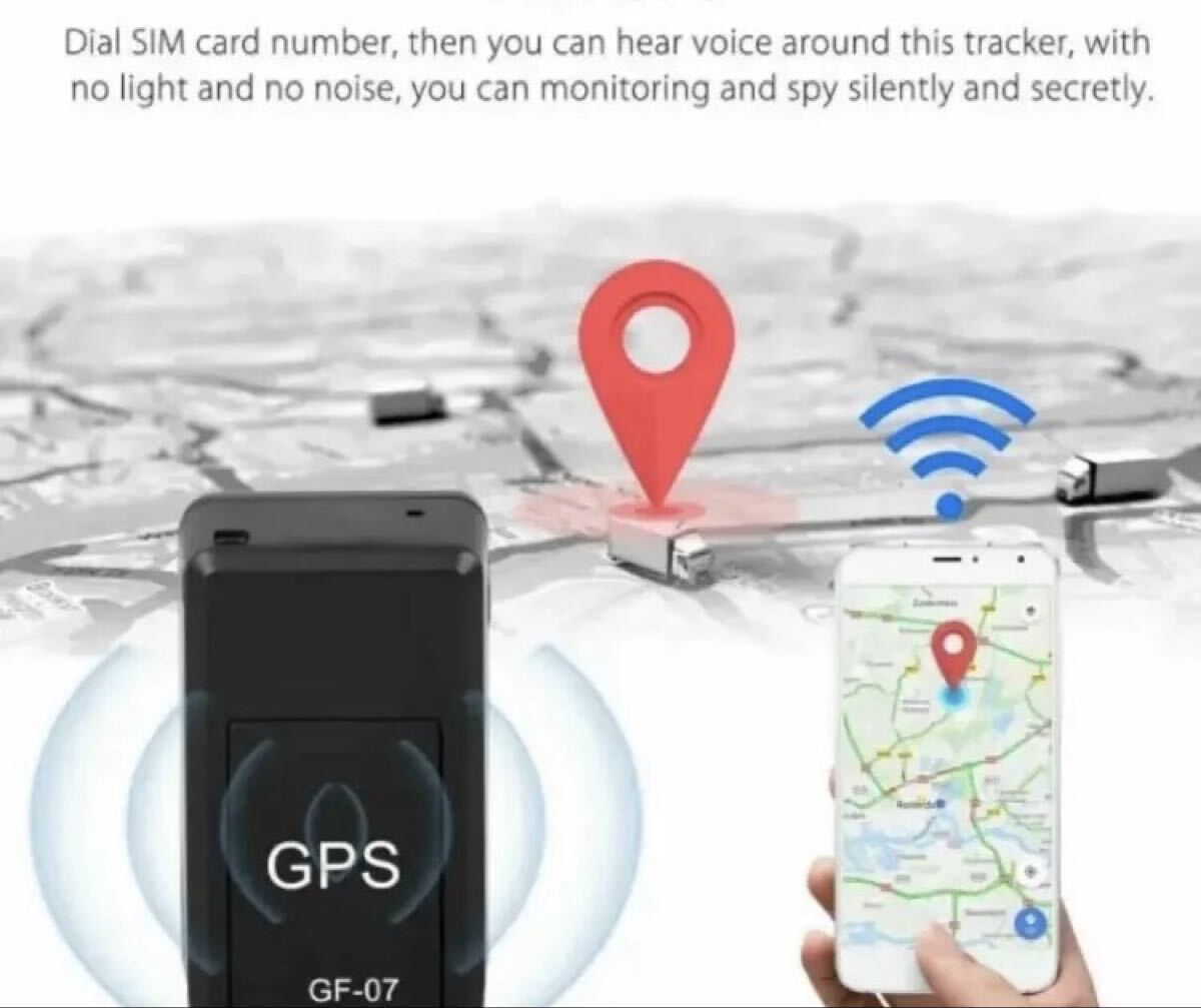 新品 小型GPS GPS追跡器 リアルタイム追跡 強力マグネット搭載 車両 盗難防止 見守り GPSトラッカー