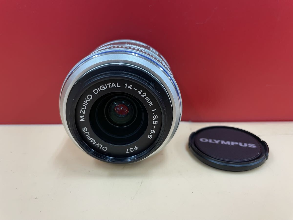 （F27）オリンパス OLYMPUS レンズ M.ZUIKO DIGITAL 14-42mm 1:3.5-5.6 現状品 未確認