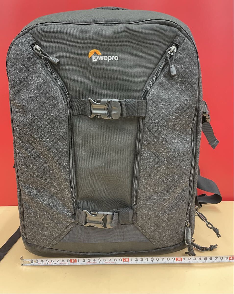 （F11）美品 Lowepro BP 450AW II カメラバッグ ボックス ショルダーバッグ 手持ち 斜めがけ スーツケース 撮影用 アウトドア アクセサリー