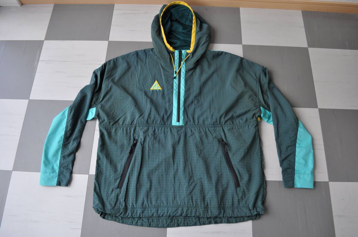 ＊激レア＊NIKE「ACG」旧ロゴ ナイロンフード付きジャケット リップストップ フード付きジャケット_BEAMS