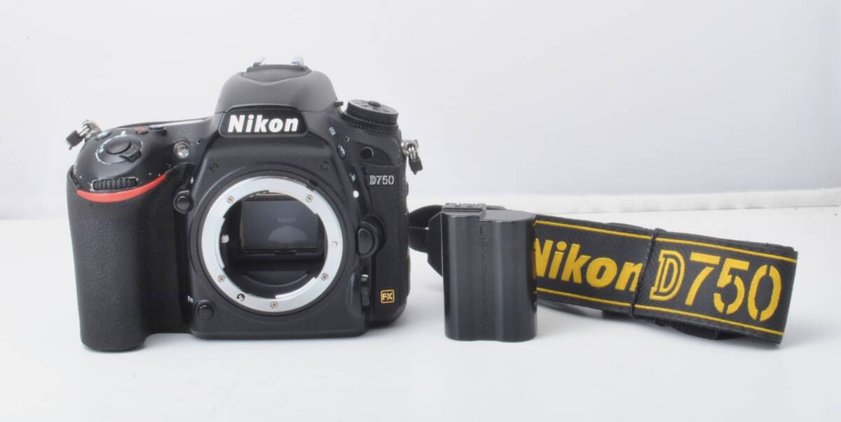 【動作品】ニコン　Nikon D750 ボディ デジタル一眼　＃A0604⑤