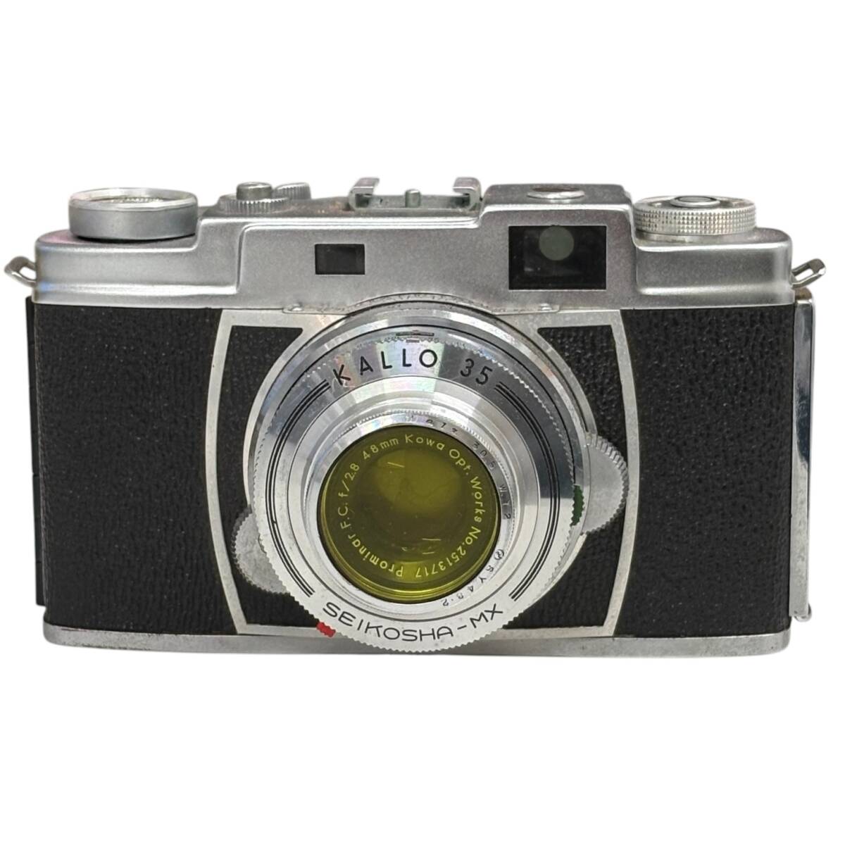 Kowa コーワ KALLO 35 SEIKOSHA-MX レンジファインダー Prominar 48mm F2.8 単焦点 レンズフィルター フィルムカメラ