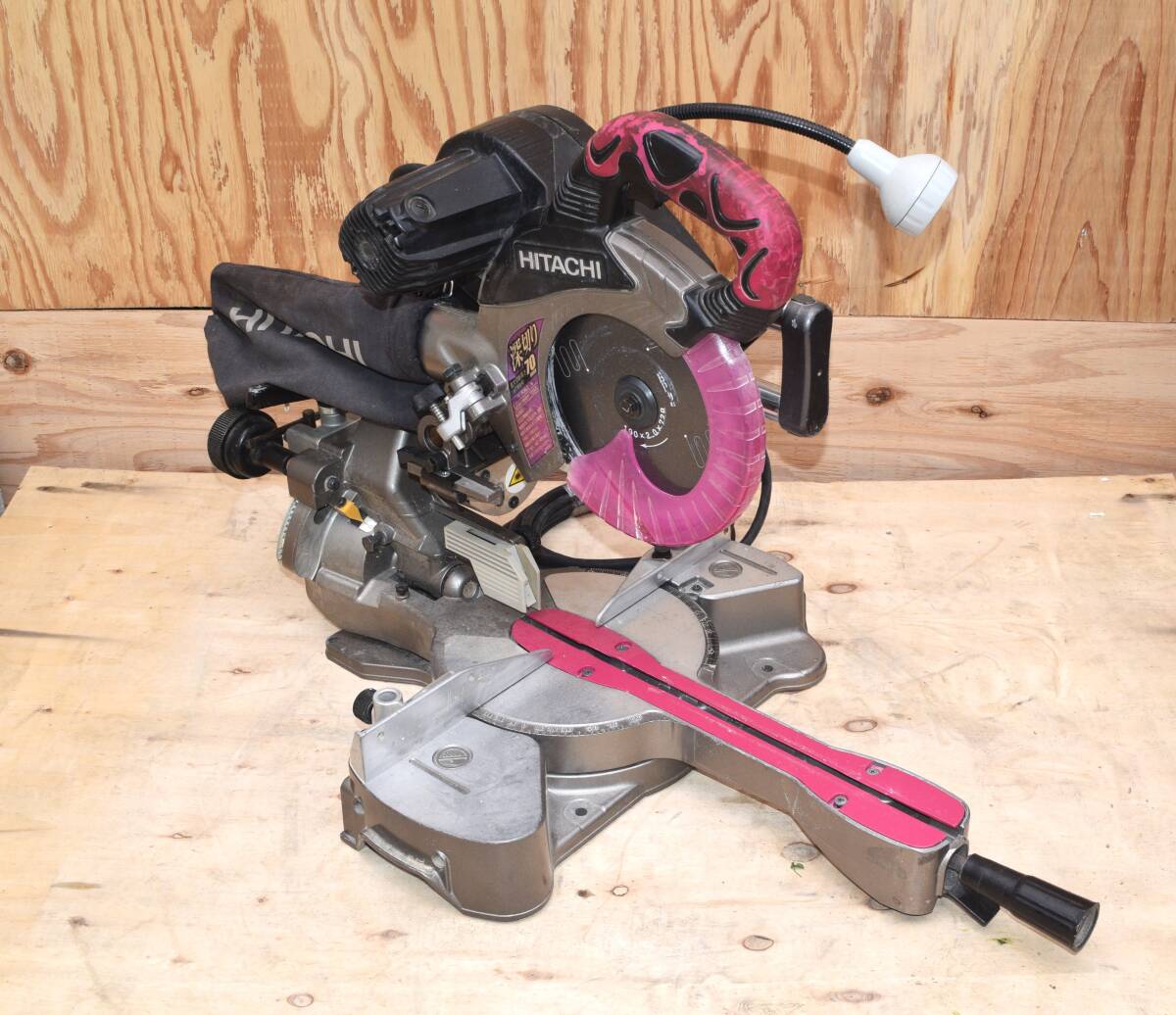 送料込み 日立工機 190mm卓上スライド丸のこ C7RSHC◇レーザー/ライト