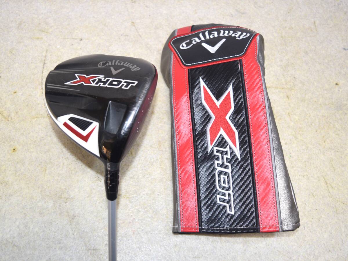 送料込み Callaway XHOT 1W 10.5°ヘッドカバー◇XHOT 60W FLEX-S