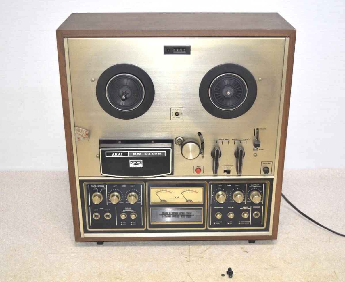 送料込み ジャンク AKAI アカイ GX-4440D オープンリールデッキ