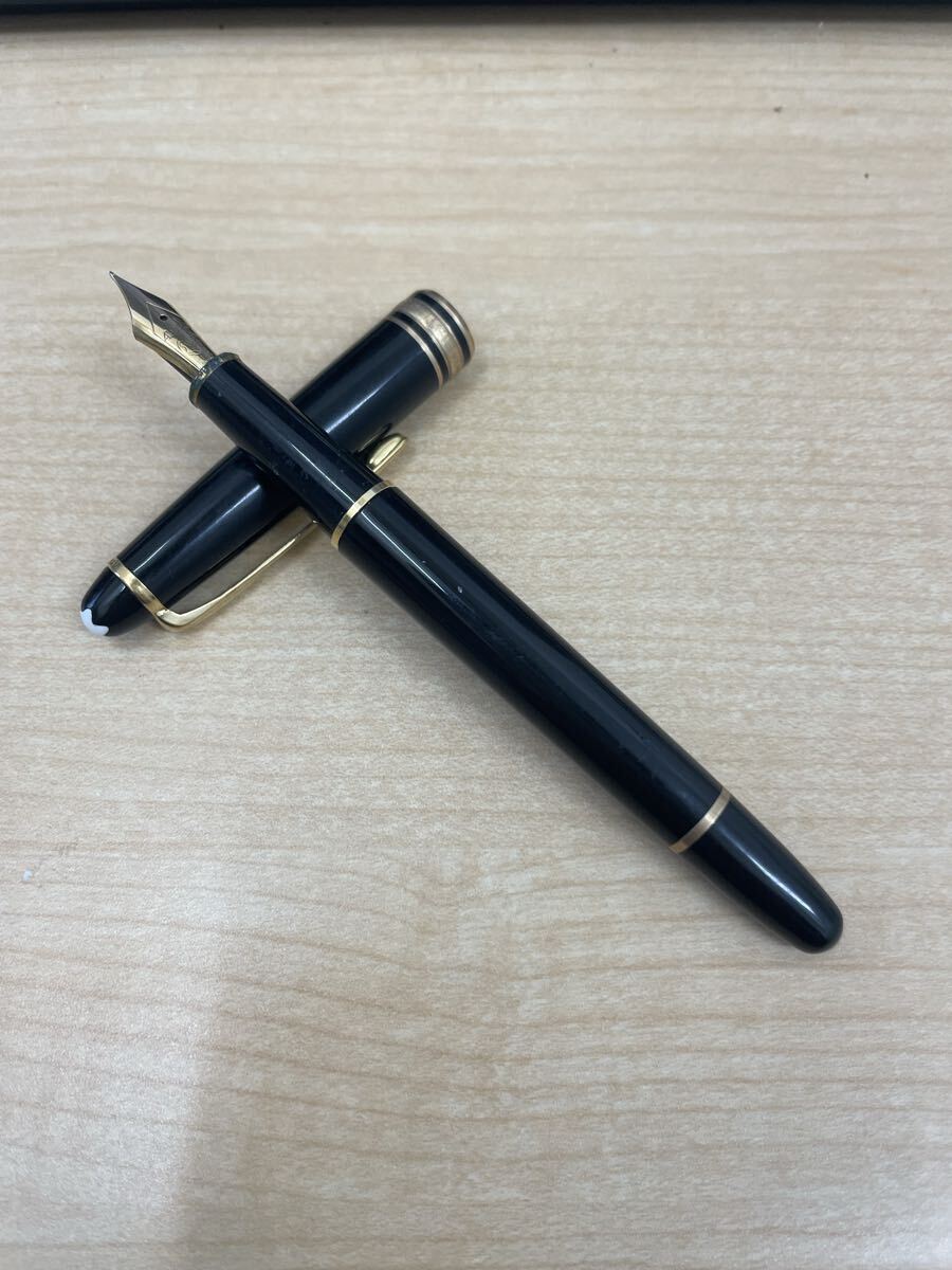 MONTBLANC モンブラン マイスターシュテュック 4810 万年筆 14K ペン先 ブラック ゴールド 黒 ゴールド 筆記具