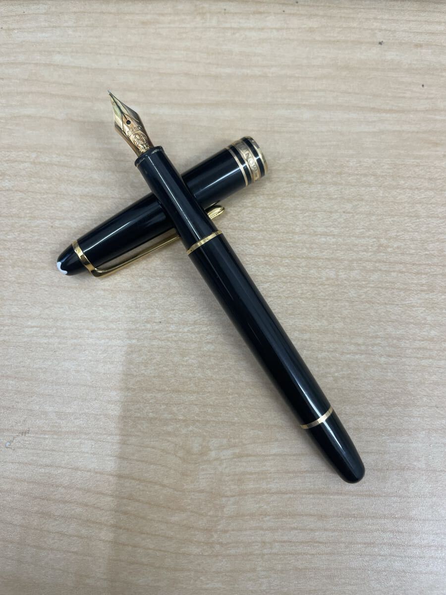 MONTBLANC モンブラン マイスターシュテュック 4810 万年筆 14K ペン先 ブラック ゴールド 黒 ゴールド 筆記具　