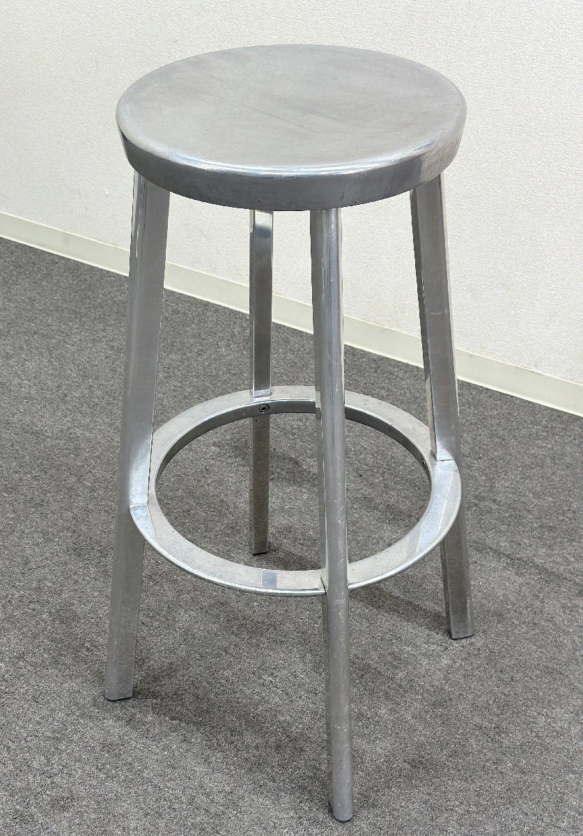 ■Magis/マジス■DEJA-VU STOOL/デジャヴ スツール 　高さ76cm　アルミニウム　深澤直人　ハイチェア　カフェ　バー★埼玉発送★