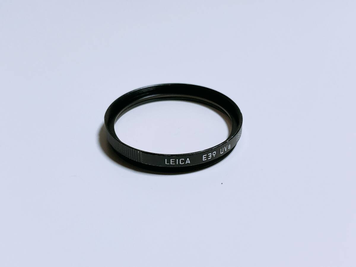 ライカ LEICA E39 UVa レンズフィルター 13131 ブラック