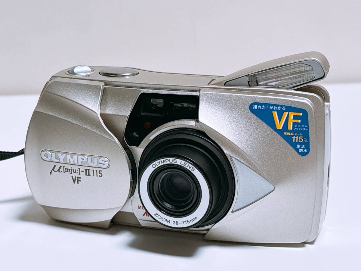 OLYMPUS μ [mju:]-II 115 VF オリンパス コンパクトフィルムカメラ