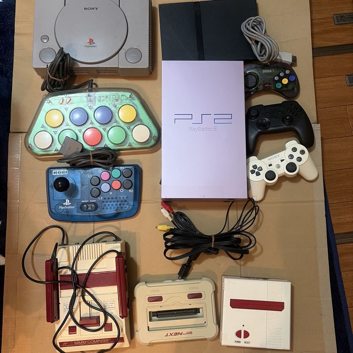 ★1円スタート★ お得　TJ30 ゲーム　セット　まとめ　ファミコン　 SONY コントローラー ps.ps2 HORI 動作未確認　現状品