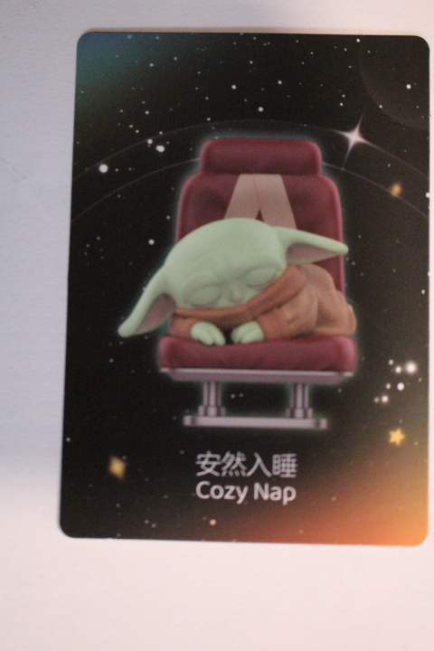 [Star Wars] Grogu グローグー Cozy Nap 心地よいお昼寝　 POP MART 製 