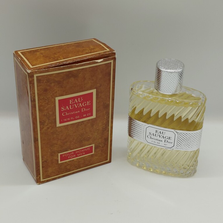 【ほぼ満量】Christian Dior クリスチャン ディオール オーソバージュ EAU SAUVAGE POUR HOMME FOR MEN 58ml オードトワレ 香水 (12321)