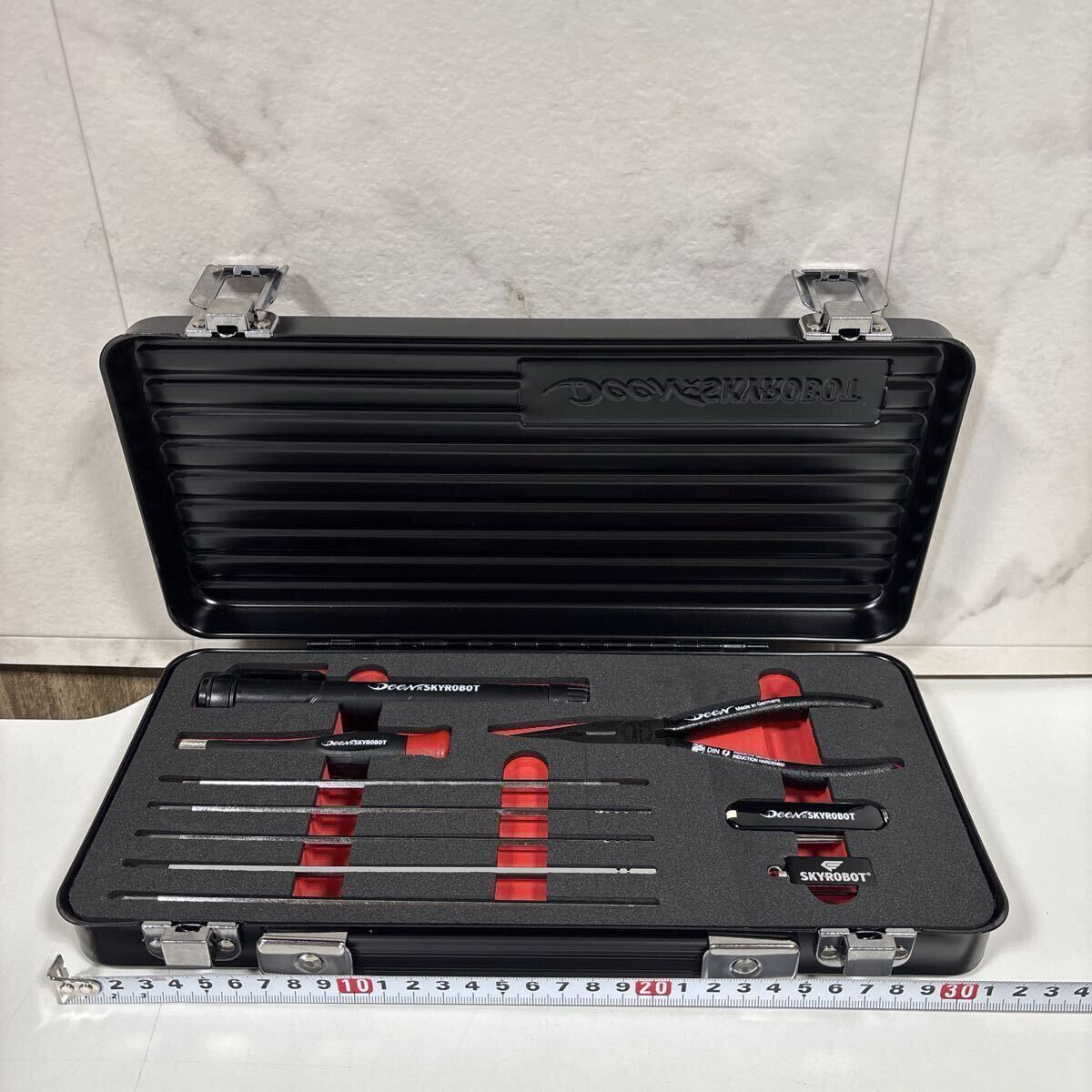 ④ 工具セット DEEN×SKYROBOT ドローン メンテナンス 精密機器 ツールセット ミニツールセット DEEN SKYROBOT 