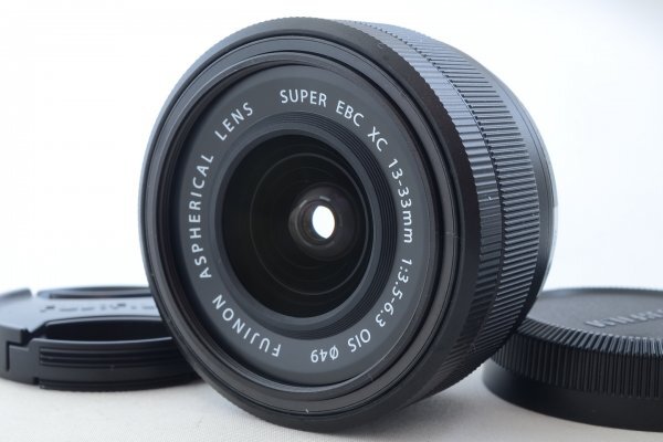 フジフイルム FUJIFILM フジノンレンズ XC 13-33mm F3.5-6.3 OIS 富士フィルム XC 13-33 7338#J 美品