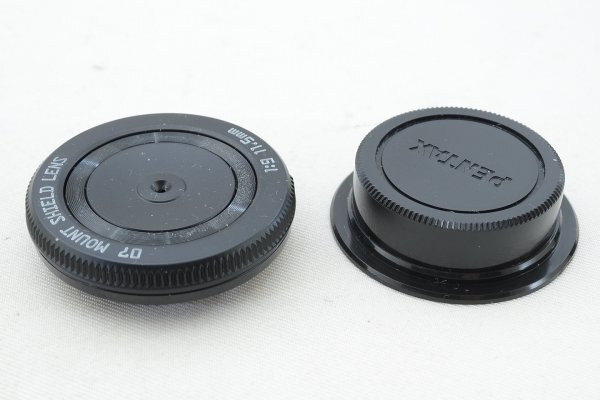ペンタックス PENTAX 07 MOUNT SHIELD LENS 11.5mm F9 Lens Q Series 7391#J 美品