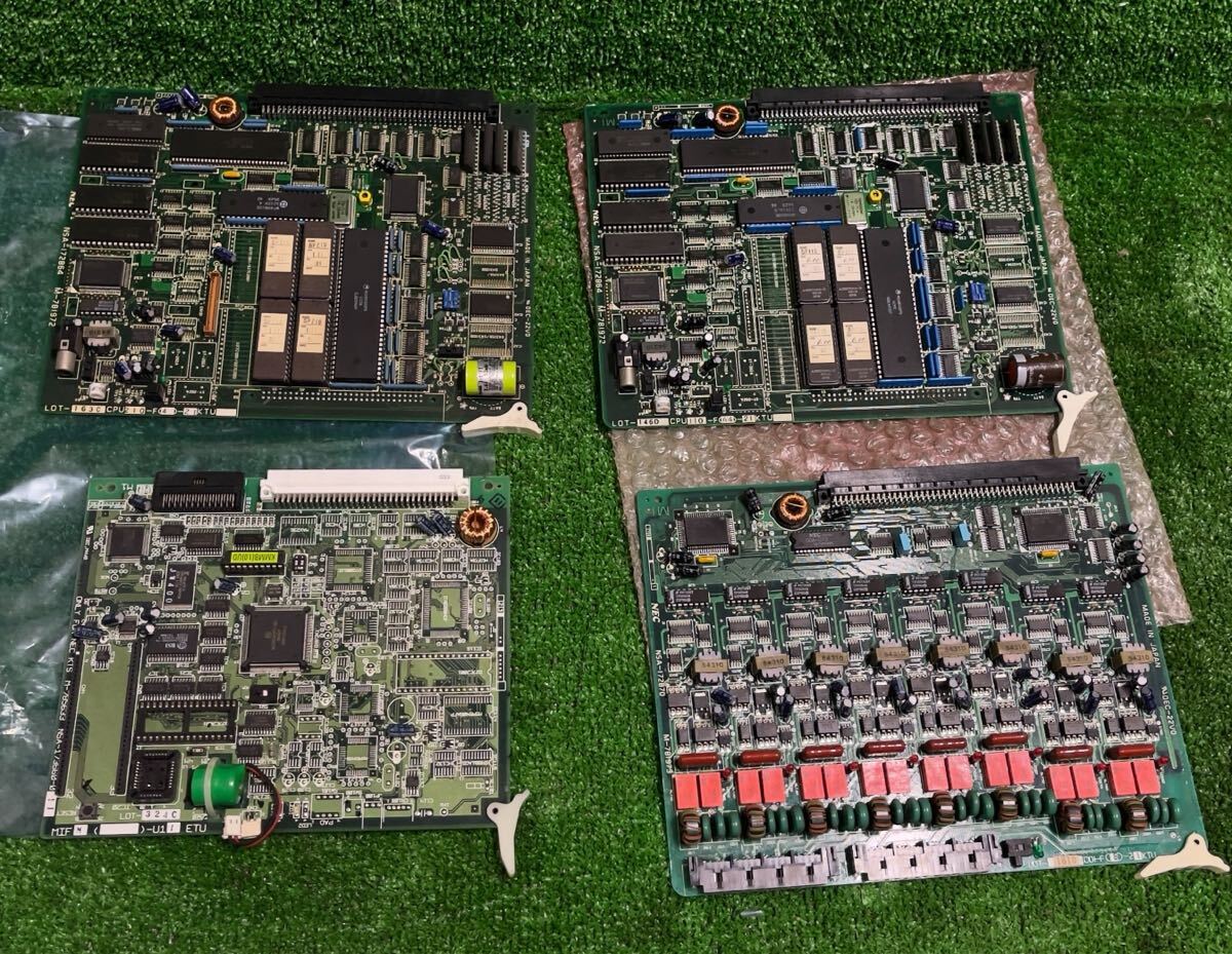 NEC 電話機器用 基板 4枚セット 