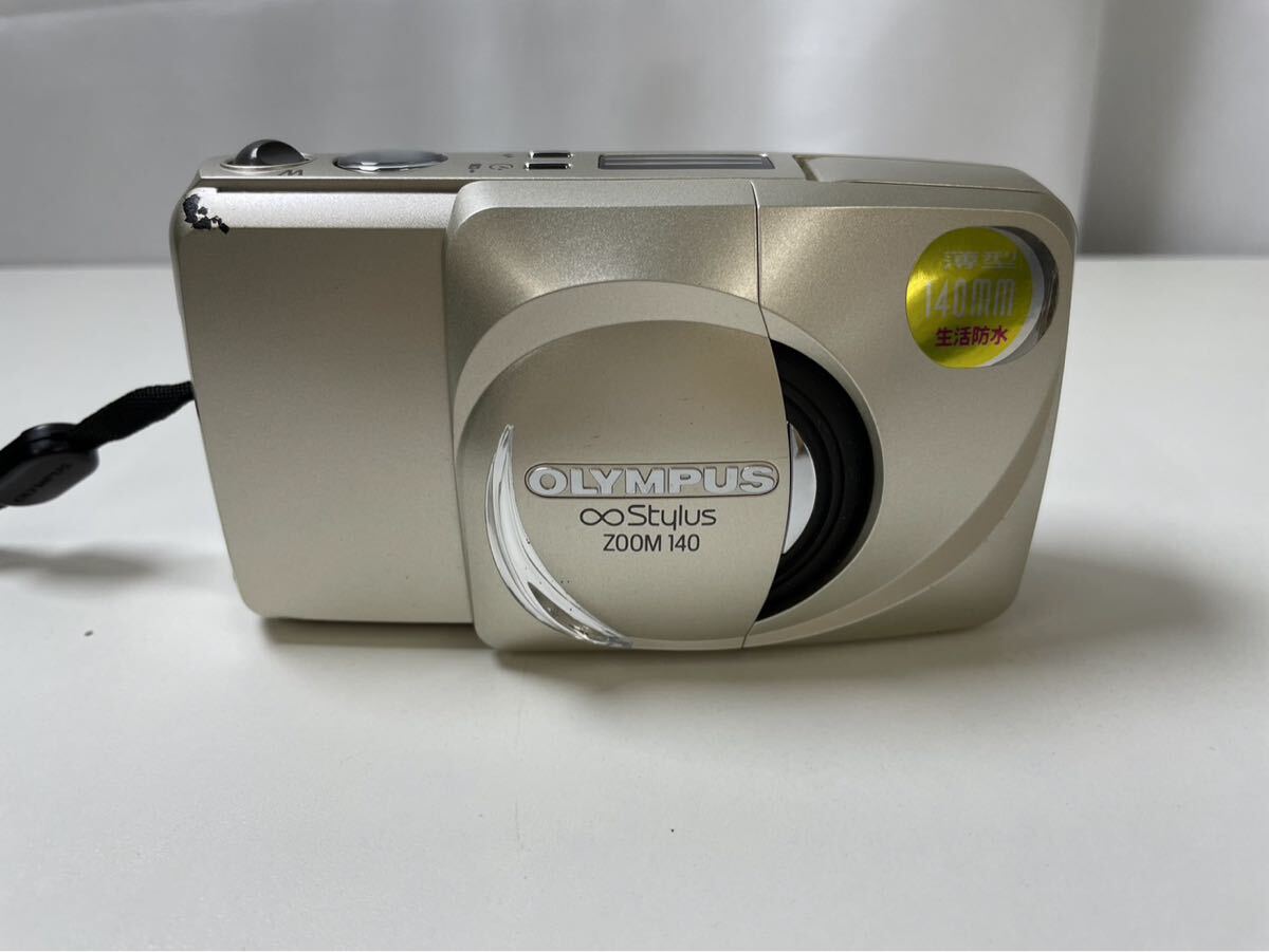 15T-5-6 OLYMPUS オリンパス ∞ STYLUS ZOOM 140 フィルムカメラ 動作通電未確認