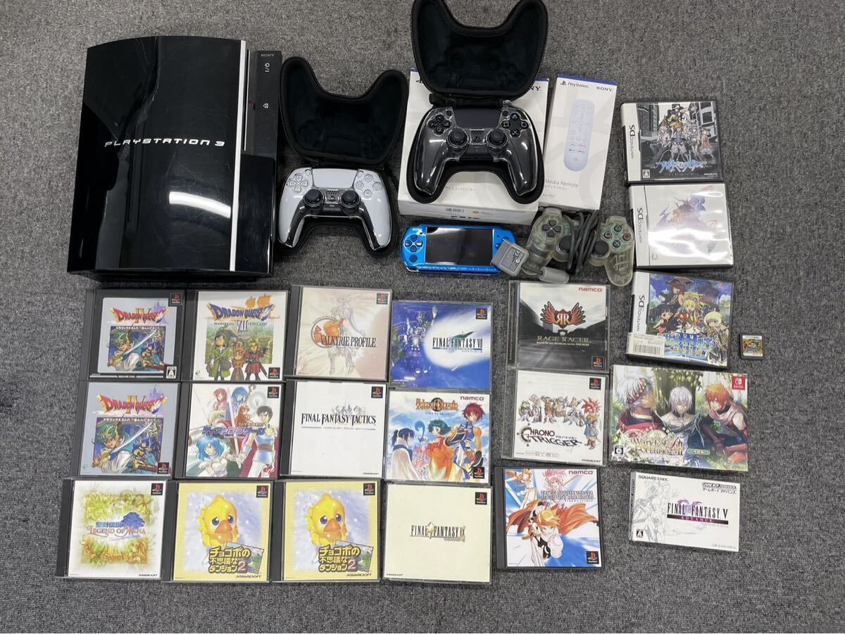 0J-5-81 ゲーム まとめ 本体 ソフト SONY 任天堂 プレステーション コントローラー ジャンク 未検品