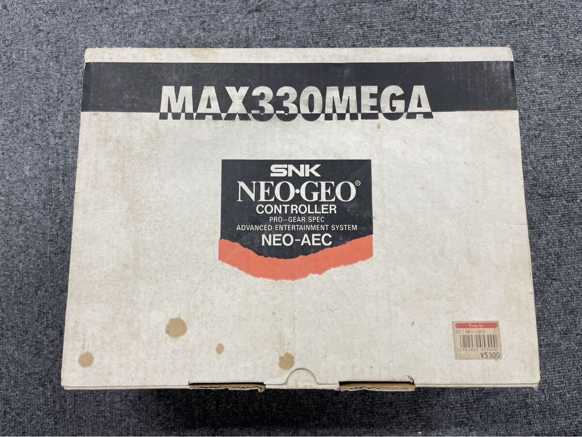 0J-5-82 NEOGEO ネオジオ コントローラー MAX330 MEGA NEO-AEC 未検品