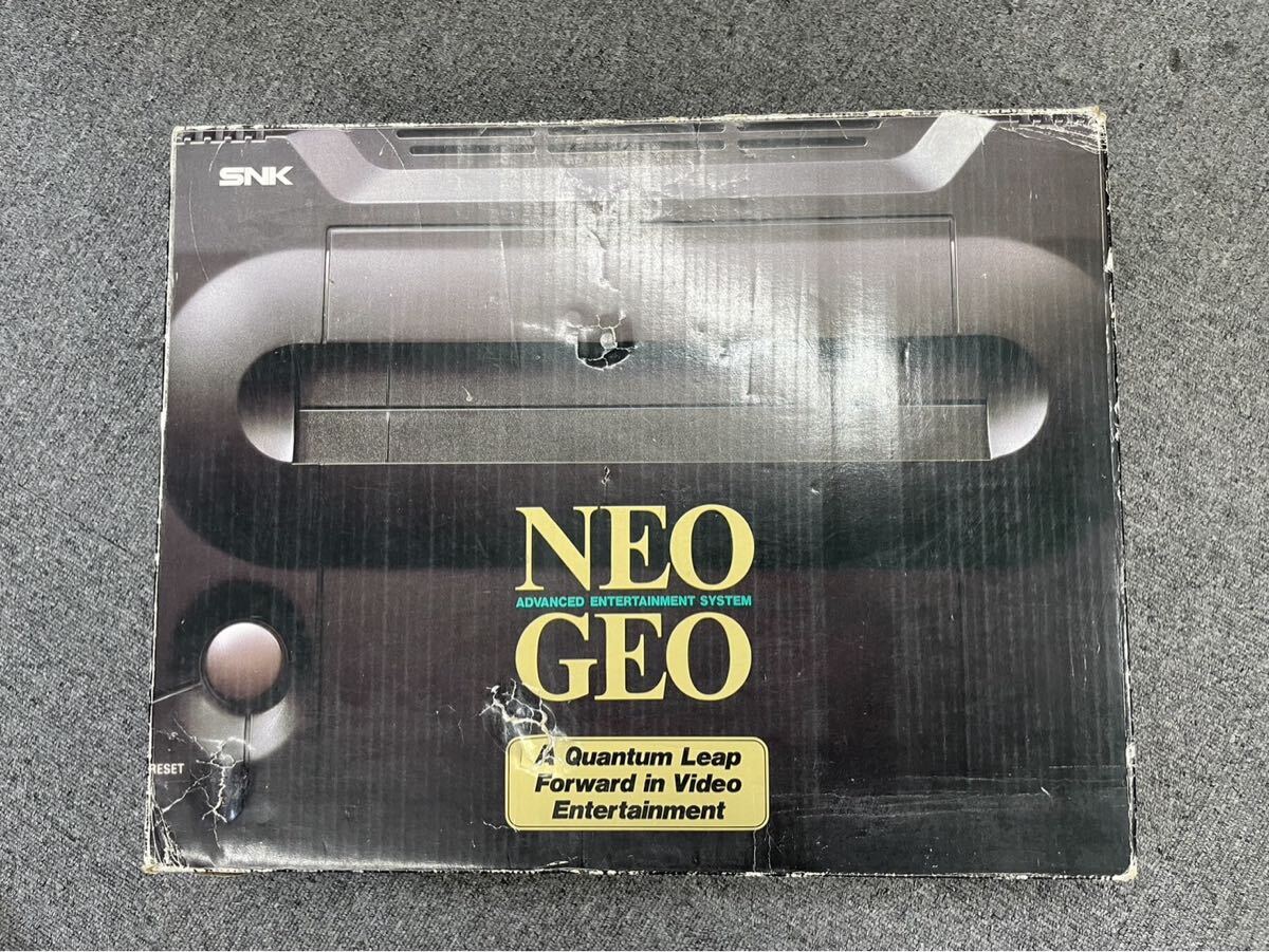 0J-5-83 NEOGEO ネオジオ 本体 コントローラー セット 箱付き 未検品