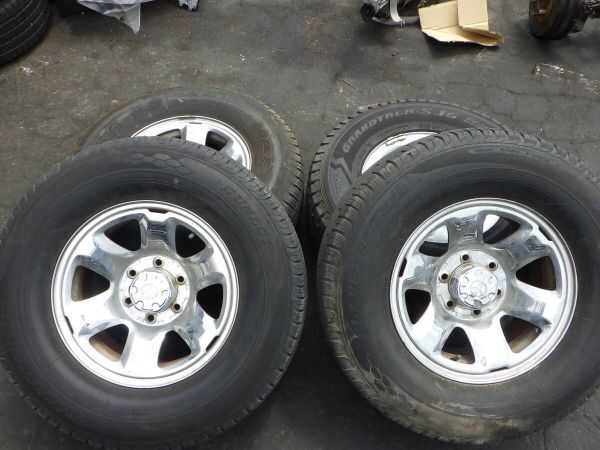 売り切り GH-RZN185W ハイラックスサーフ タイヤホイール 4本 08-04-14-932 Ｄ-10-1 スリーアール長野
