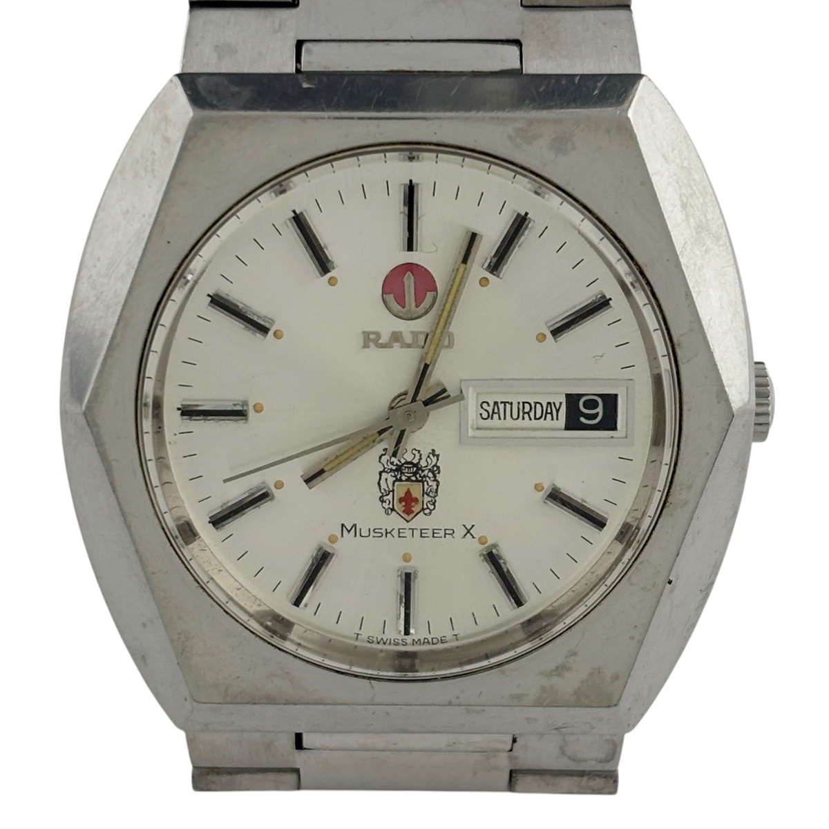 【ジャンク品】ラドー RADO MUSKETEER 625.3126.4 腕時計 自動巻き 【中古】