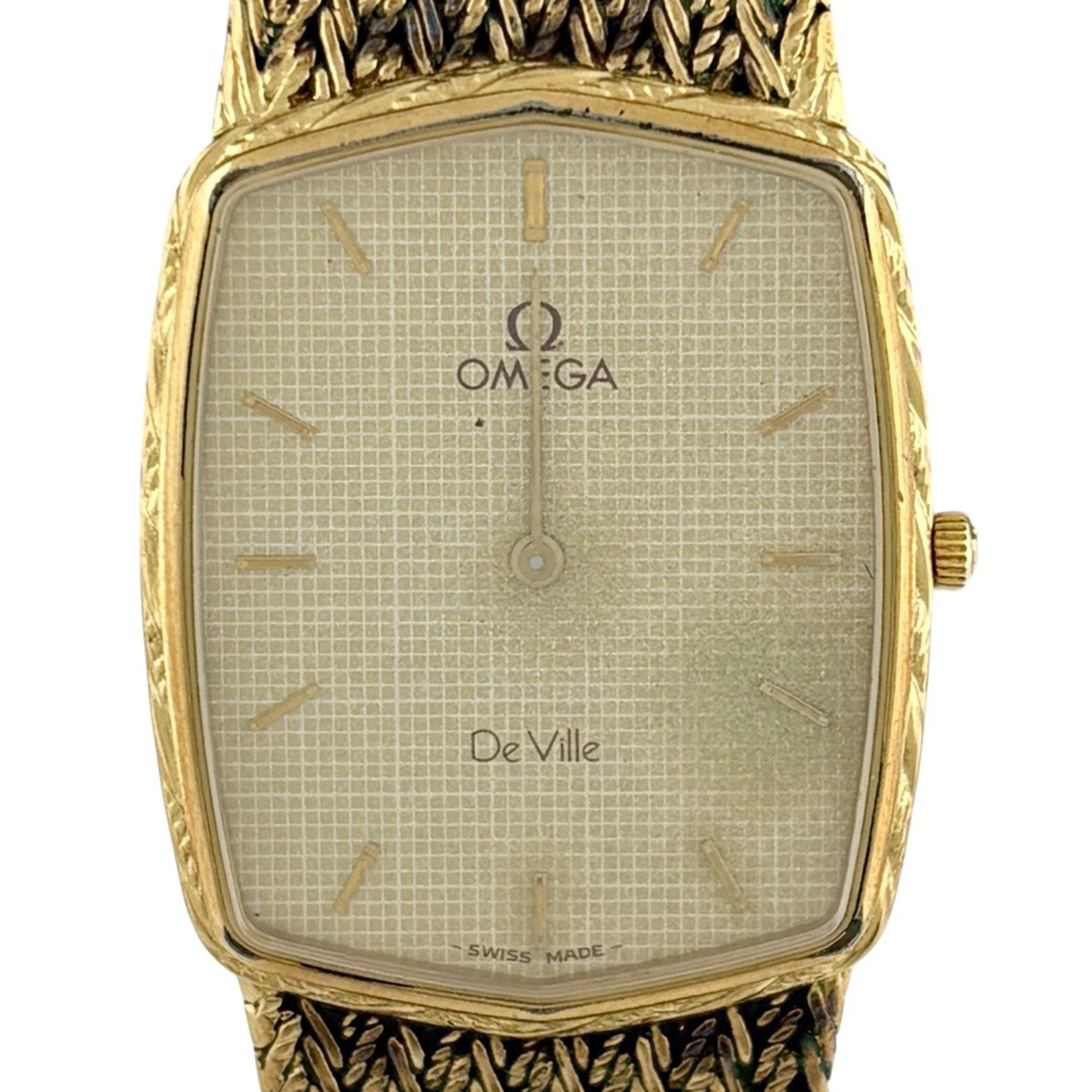 【ジャンク品】オメガ OMEGA デビル 腕時計 クォーツ 【中古】