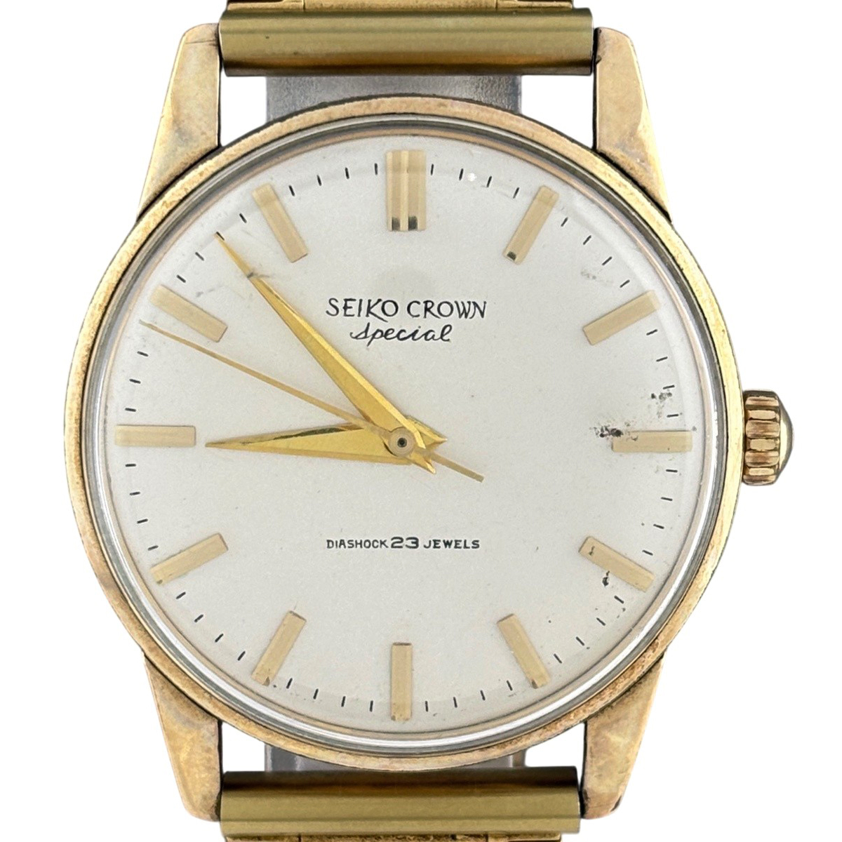 【ジャンク品】 セイコー SEIKO クラウン スペシャル 手巻き J14100E 腕時計 手巻き 【中古】