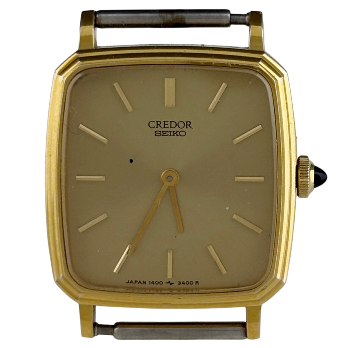 【ジャンク品】 セイコー SEIKO クレドール 14K/SS 1400-6930 腕時計 手巻き 【中古】