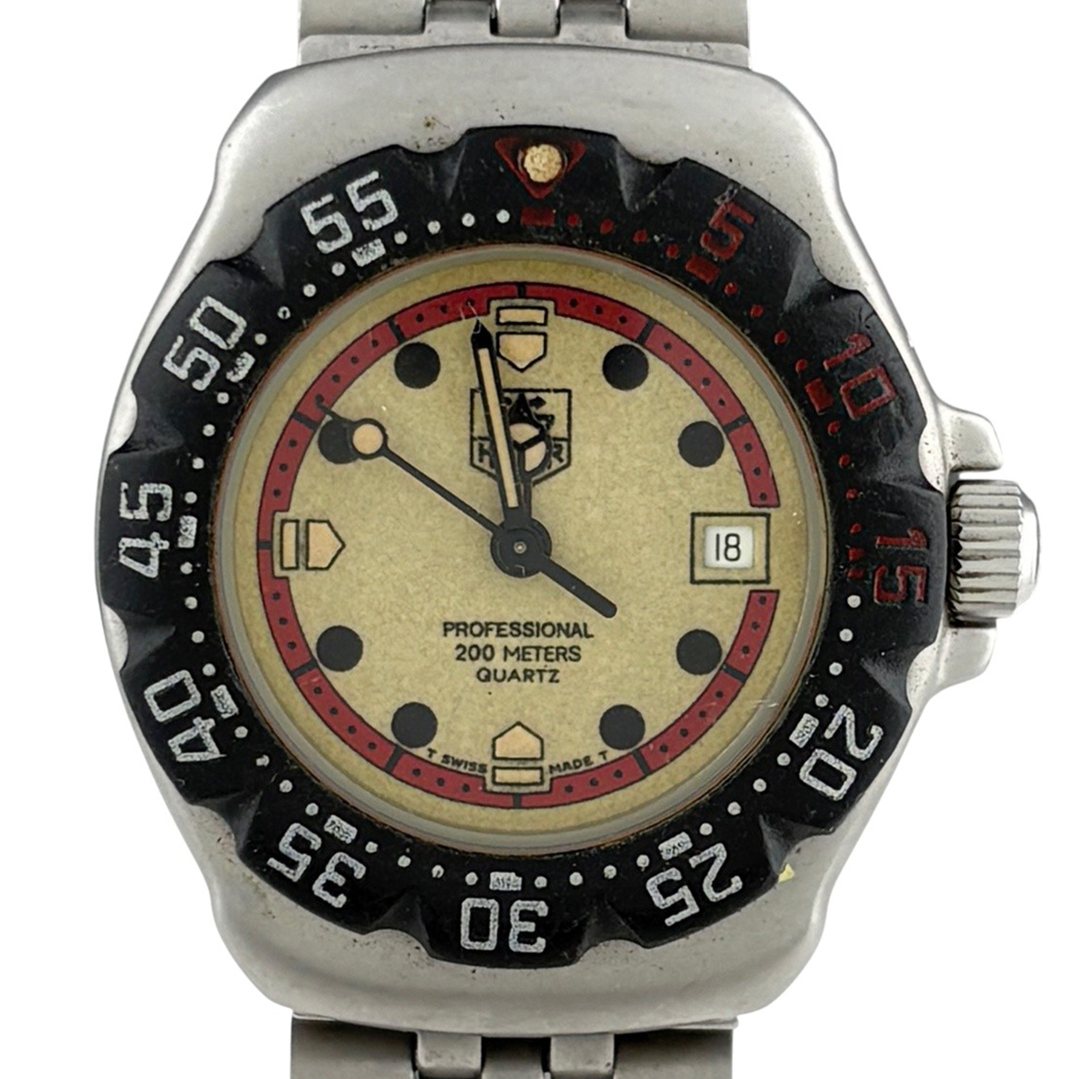 【ジャンク品】タグホイヤー TAG HEUER プロフェッショナル 腕時計 クォーツ 【中古】