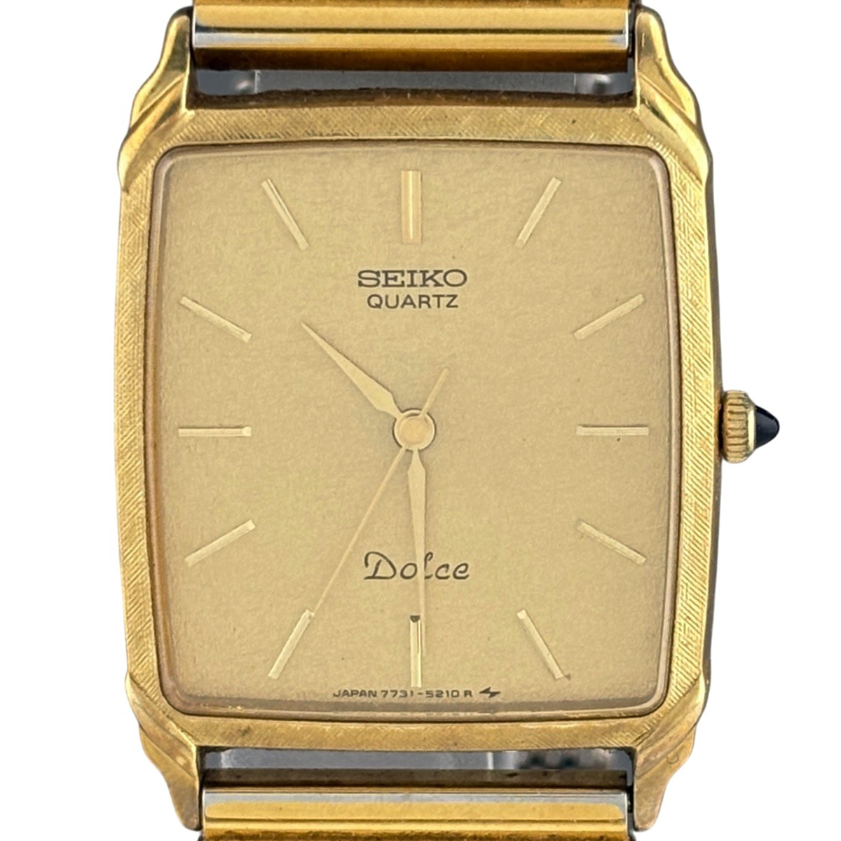 【ジャンク品】 セイコー SEIKO 14K/SS 77319-5180 腕時計 クォーツ 【中古】