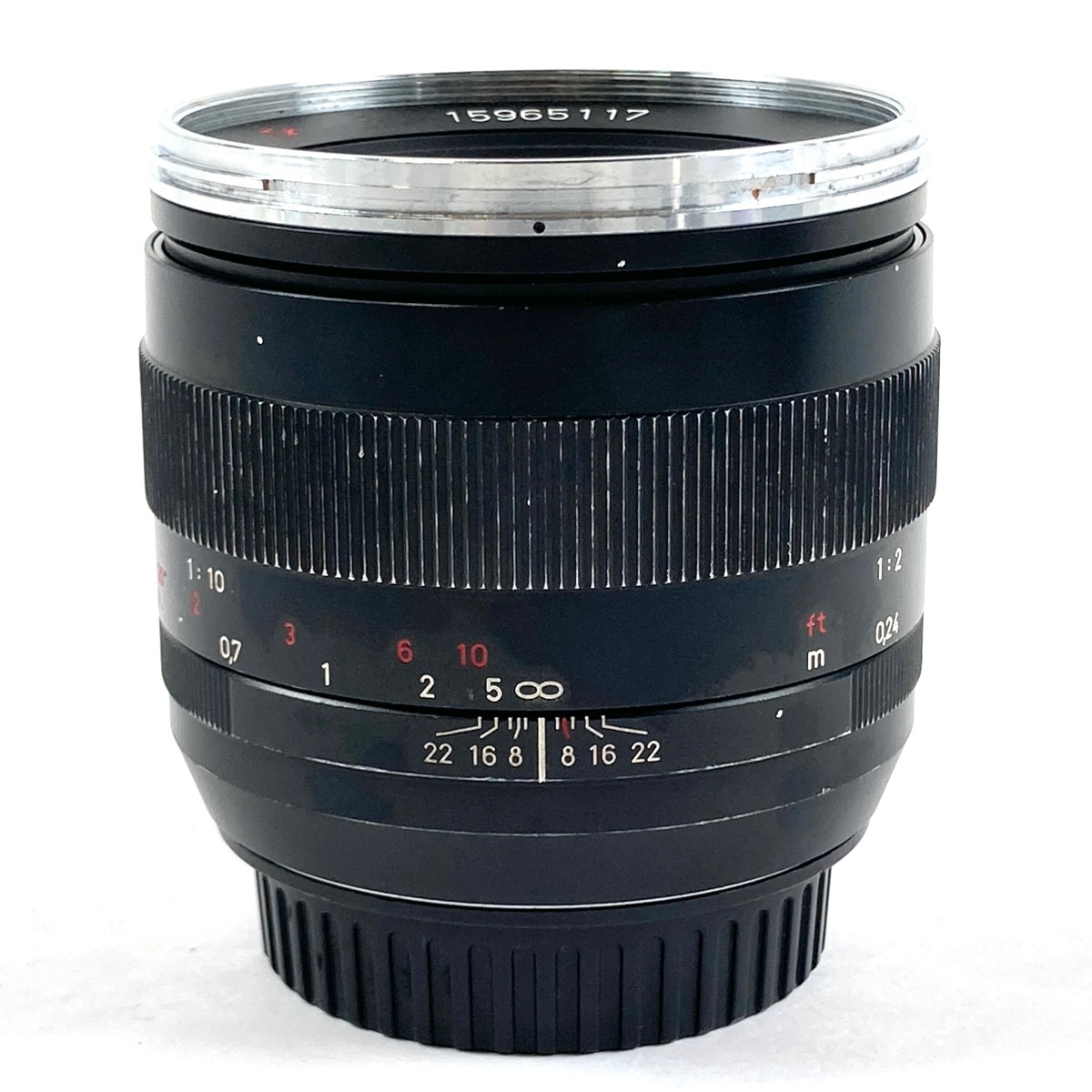 【1円】 カール・ツァイス Carl Zeiss Makro-Planar T* 50mm F2 ZE (キヤノンEF用) 一眼カメラ用レンズ（マニュアルフォーカス） 【中古】