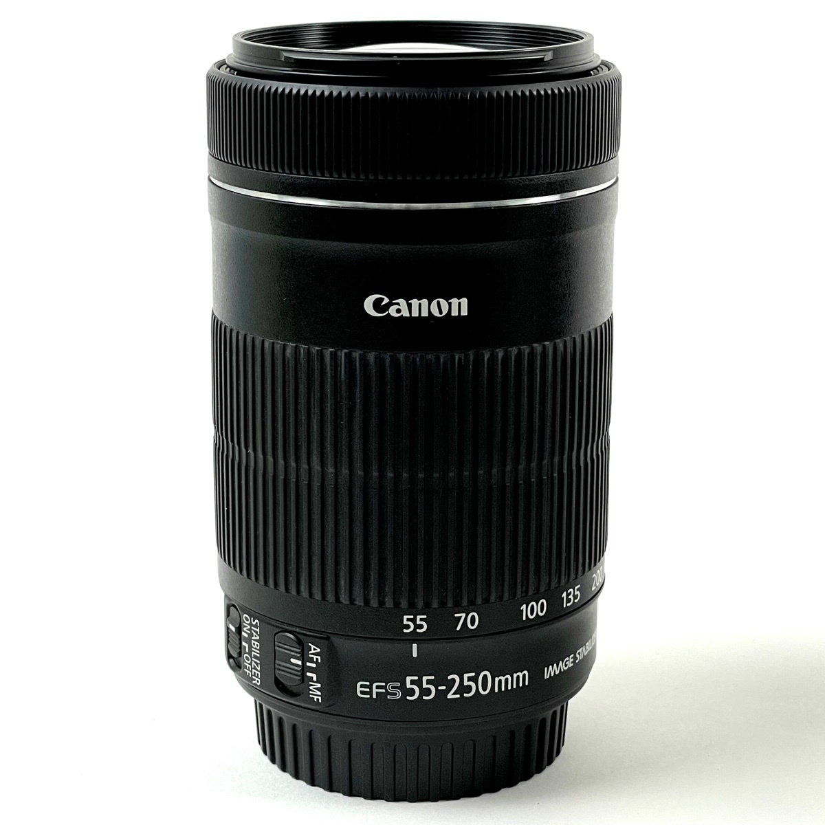 【1円】 キヤノン Canon EF-S 55-250mm F4-5.6 IS STM 一眼カメラ用レンズ（オートフォーカス） 【中古】
