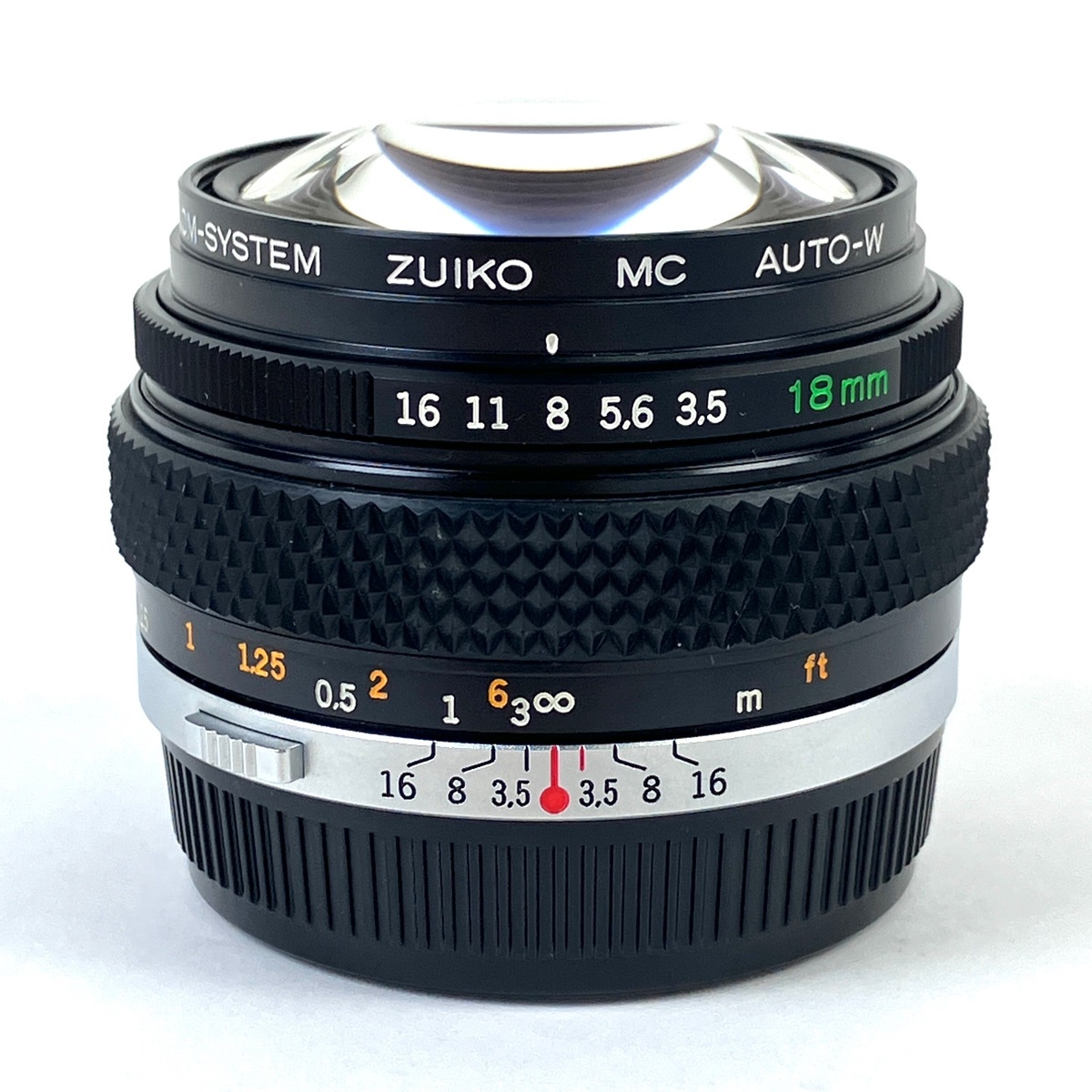 【1円】 オリンパス OLYMPUS ZUIKO MC AUTO-W 18mm F3.5 一眼カメラ用レンズ（マニュアルフォーカス） 【中古】