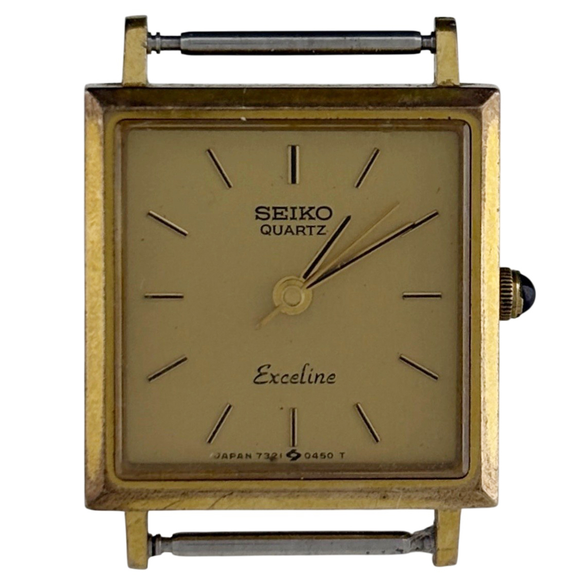 【ジャンク品】 セイコー SEIKO エクセリーヌ 10K/SS 7321-5230 腕時計 クォーツ 【中古】