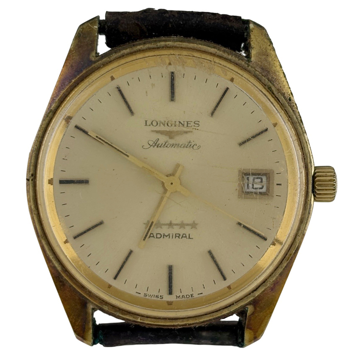【ジャンク品】 ロンジン LONGINES アドミラル 腕時計 自動巻き 【中古】