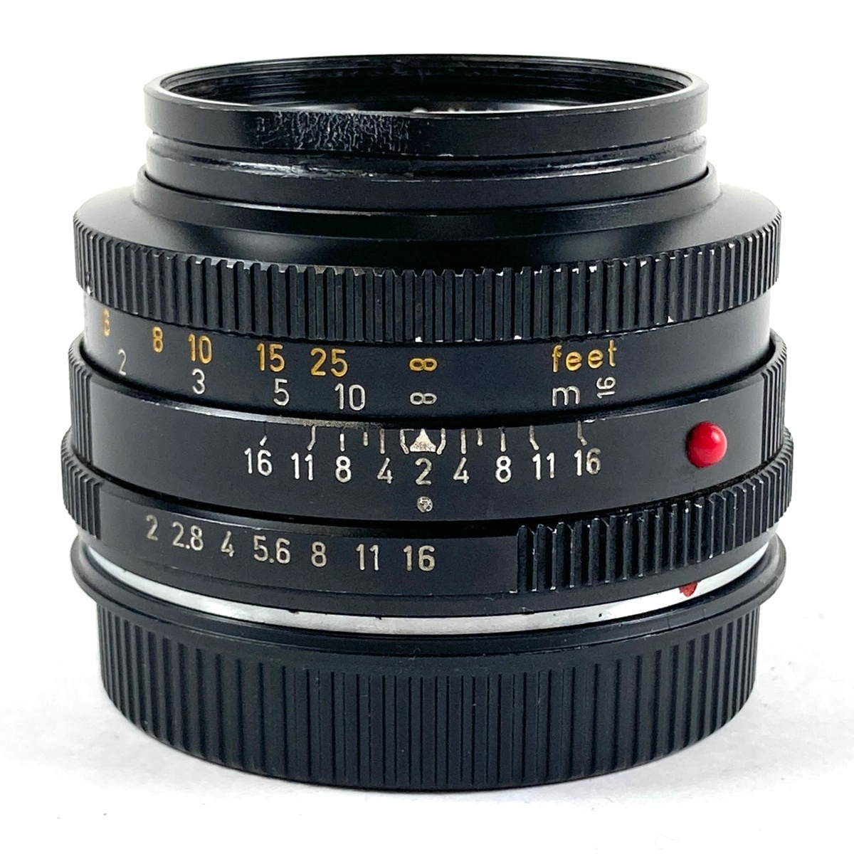 【1円】 ライカ LEICA SUMMICRON-R 50mm F2 ズミクロン 2CAM 一眼カメラ用レンズ（マニュアルフォーカス） 【中古】