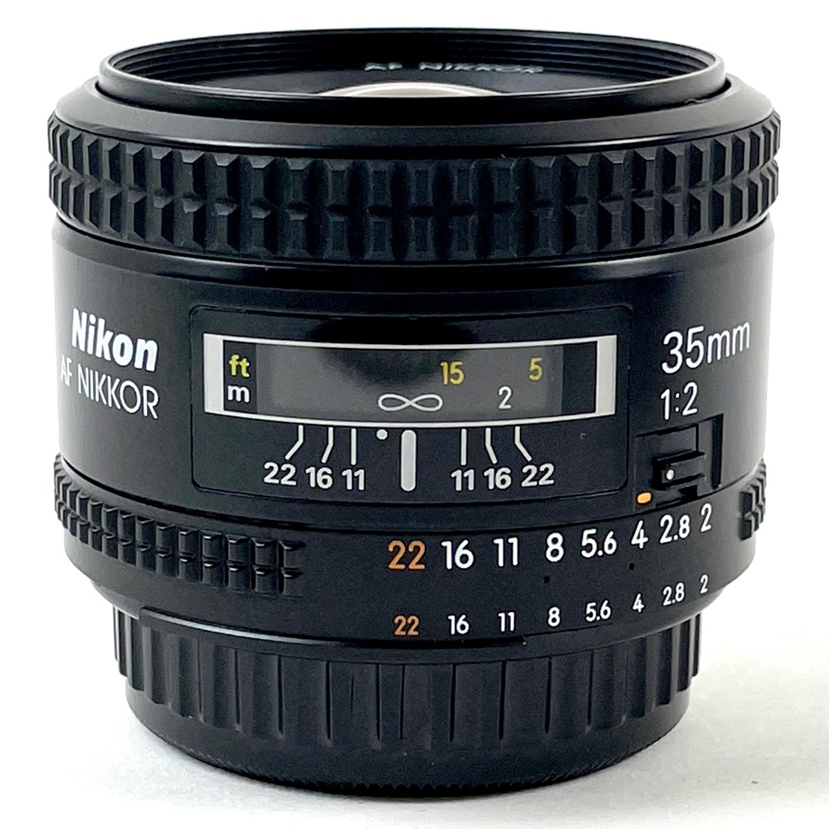 【1円】 ニコン Nikon AF NIKKOR 35mm F2 一眼カメラ用レンズ（オートフォーカス） 【中古】