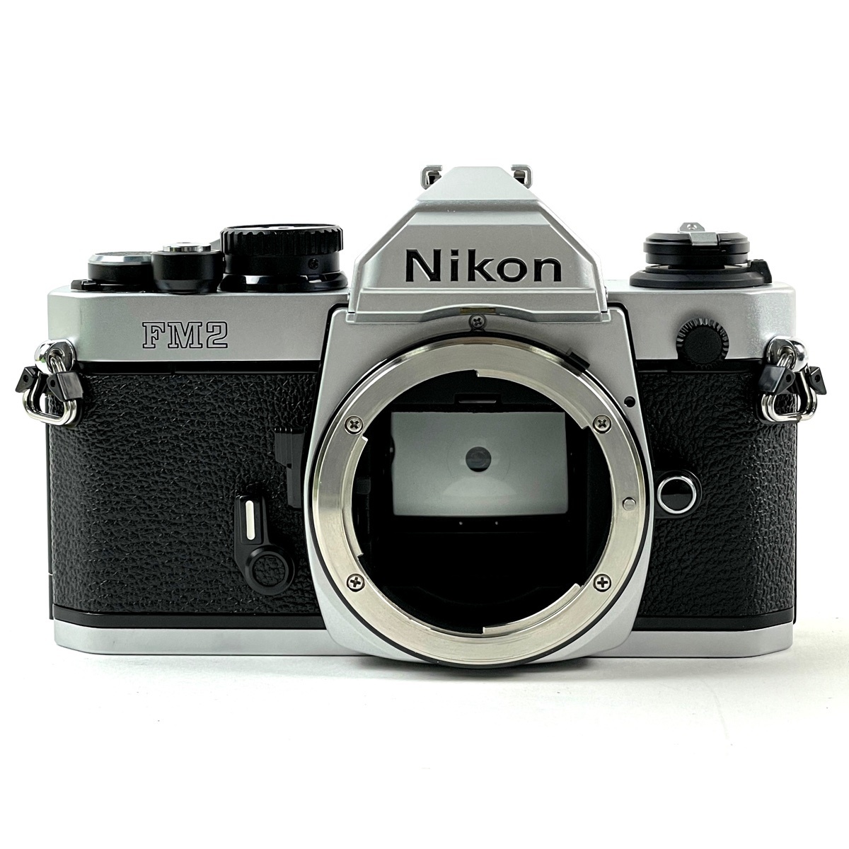 【1円】 ニコン Nikon NEW FM2 シルバー ボディ フィルム マニュアルフォーカス 一眼レフカメラ 【中古】