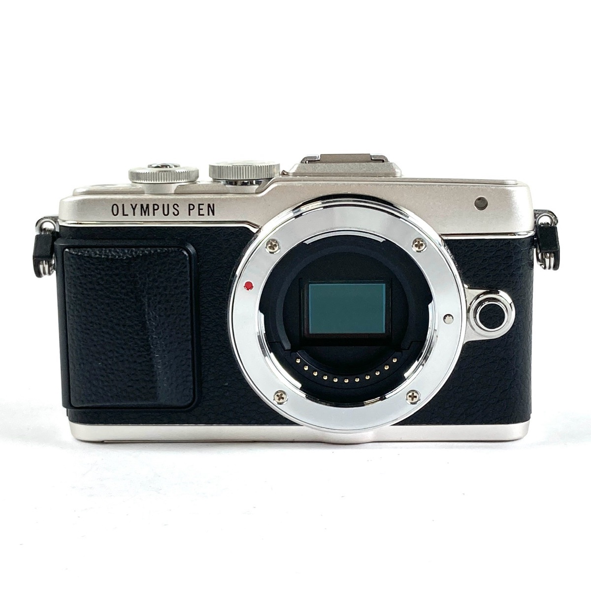 【1円】 オリンパス OLYMPUS PEN Lite E-PL7 ボディ シルバー デジタル ミラーレス 一眼カメラ 【中古】